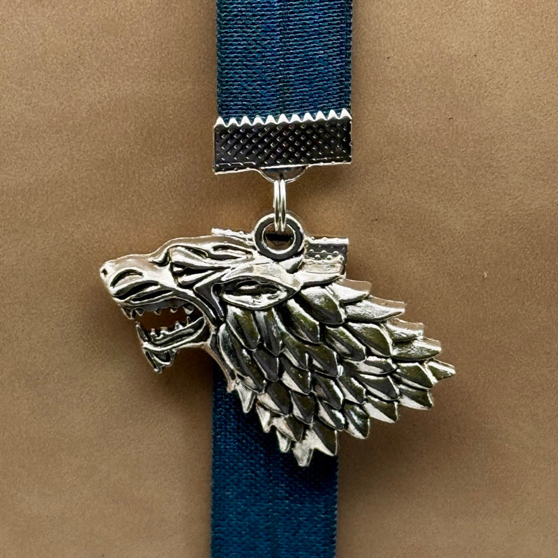Marcapáginas elástico de la Casa Stark de Juego de Tronos: Lobo Huargo