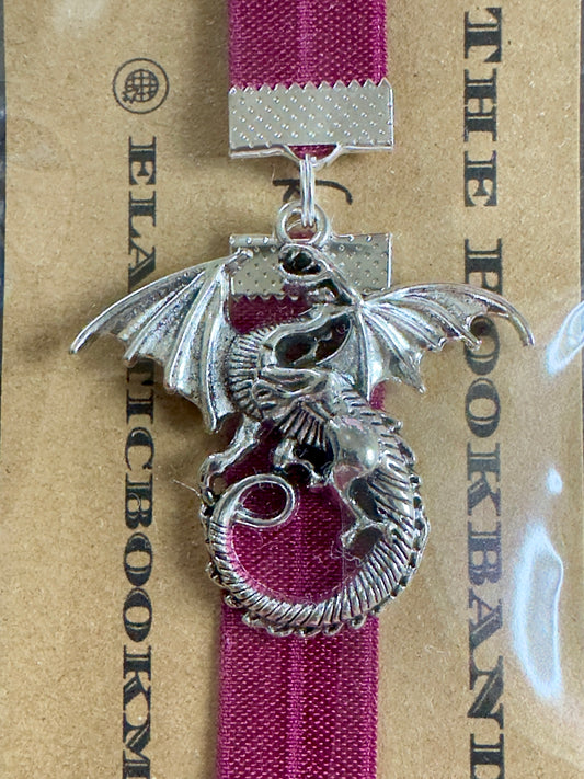 Dragon Bookband Elastic Bookmark