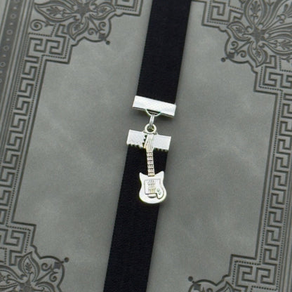 Electric Guitar Bookband Elastic Bookmark
