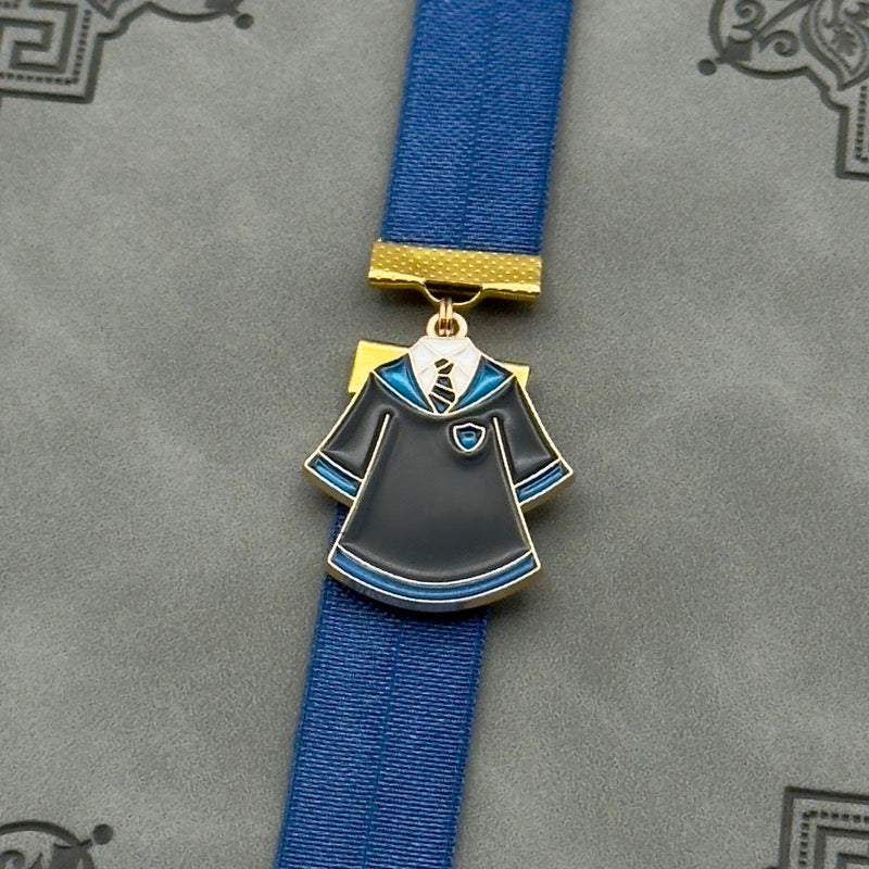 Marcapáginas elástico con capa de la casa de Hogwarts de Harry Potter