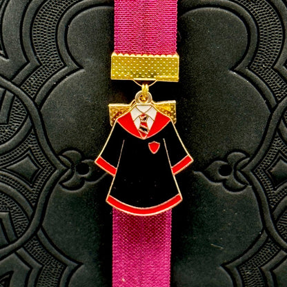 Marcapáginas elástico con capa de la casa de Hogwarts de Harry Potter