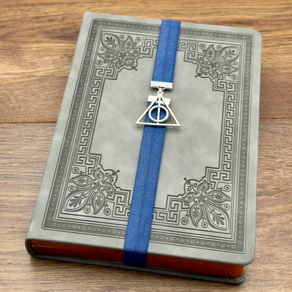 Harry Potter Deathly Hallows Bookband Elastic Bookmark