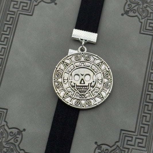 Pirates of The Caribbean Amulet Elastic Bookband Bookmark