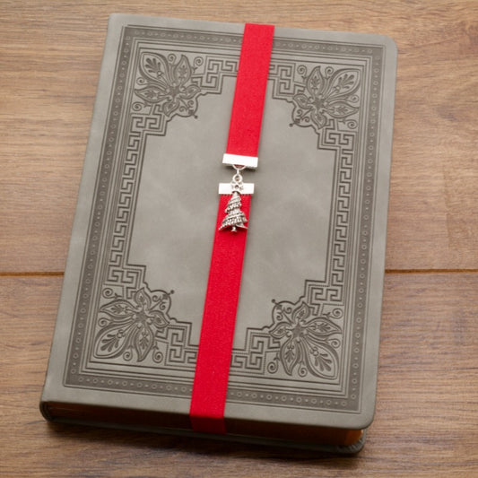 Christmas Tree Bookband Elastic Bookmark