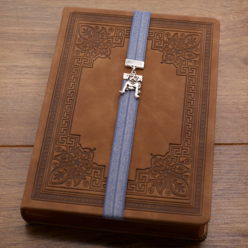 Classic Dog Bookband Elastic Bookmark