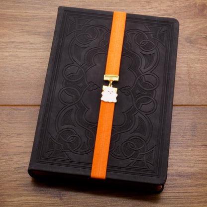 Cute Ghost Bookband Elastic Bookmark