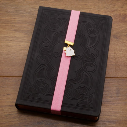 Cute Ghost Bookband Elastic Bookmark