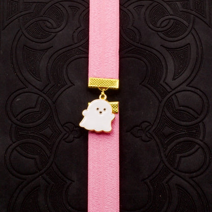 Cute Ghost Bookband Elastic Bookmark