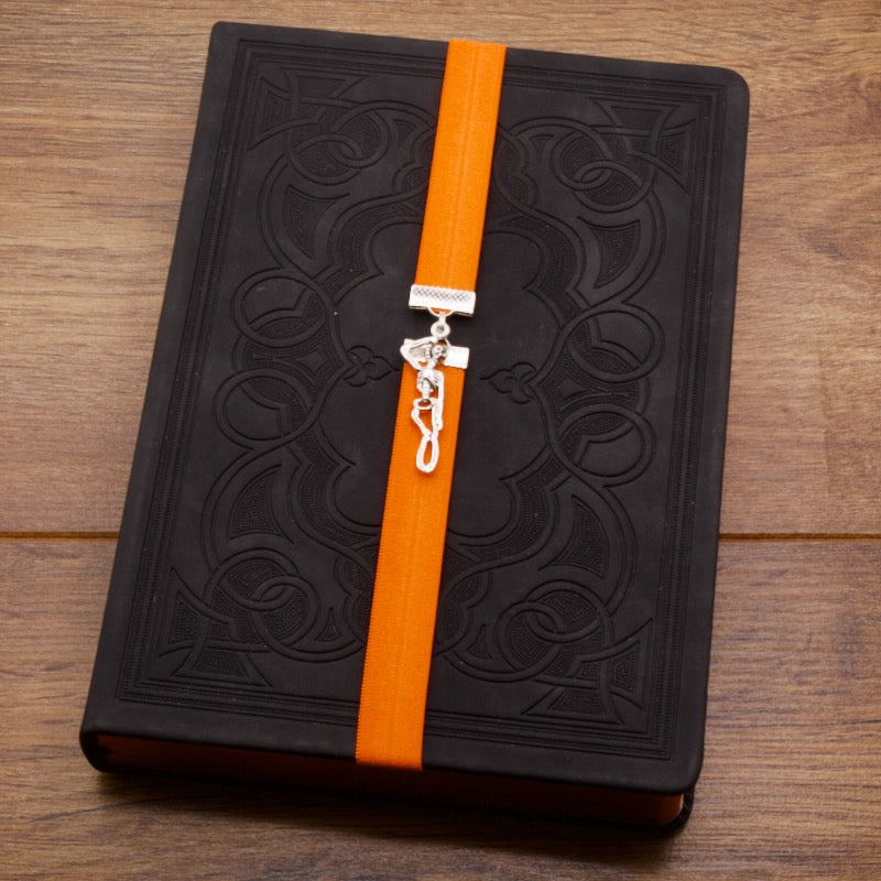 Skeleton Bookband Elastic Bookmark