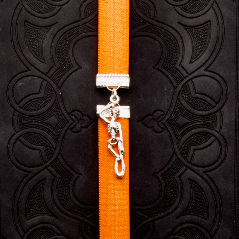 Skeleton Bookband Elastic Bookmark