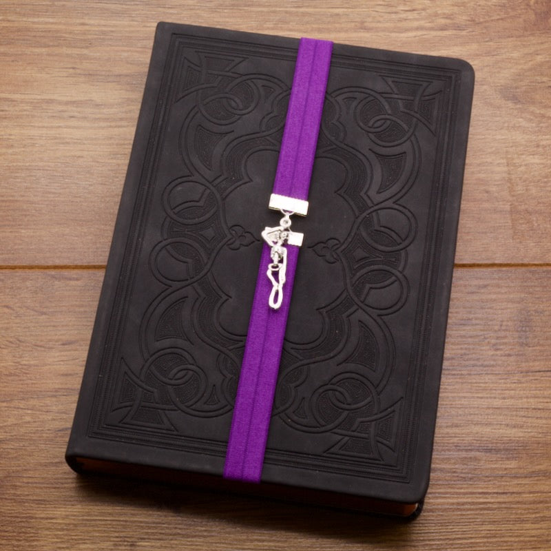 Skeleton Bookband Elastic Bookmark