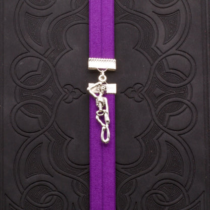 Skeleton Bookband Elastic Bookmark