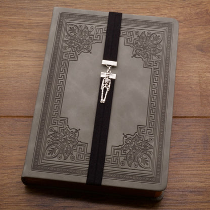 Skeleton Bookband Elastic Bookmark