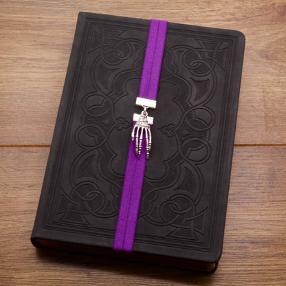 Skeleton Hand Bookband Elastic Bookmark