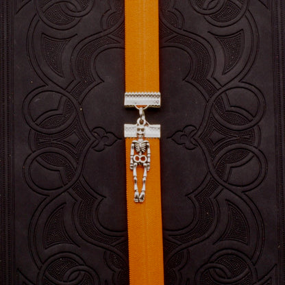 Skeleton Bookband Elastic Bookmark