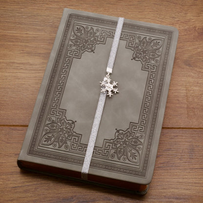 Snowflake Bookband Elastic Bookmark