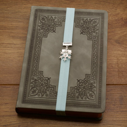Snowflake Bookband Elastic Bookmark