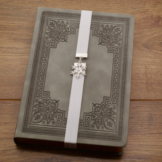 Snowflake Bookband Elastic Bookmark