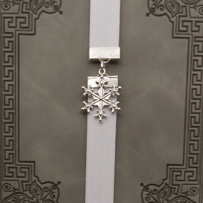 Snowflake Bookband Elastic Bookmark