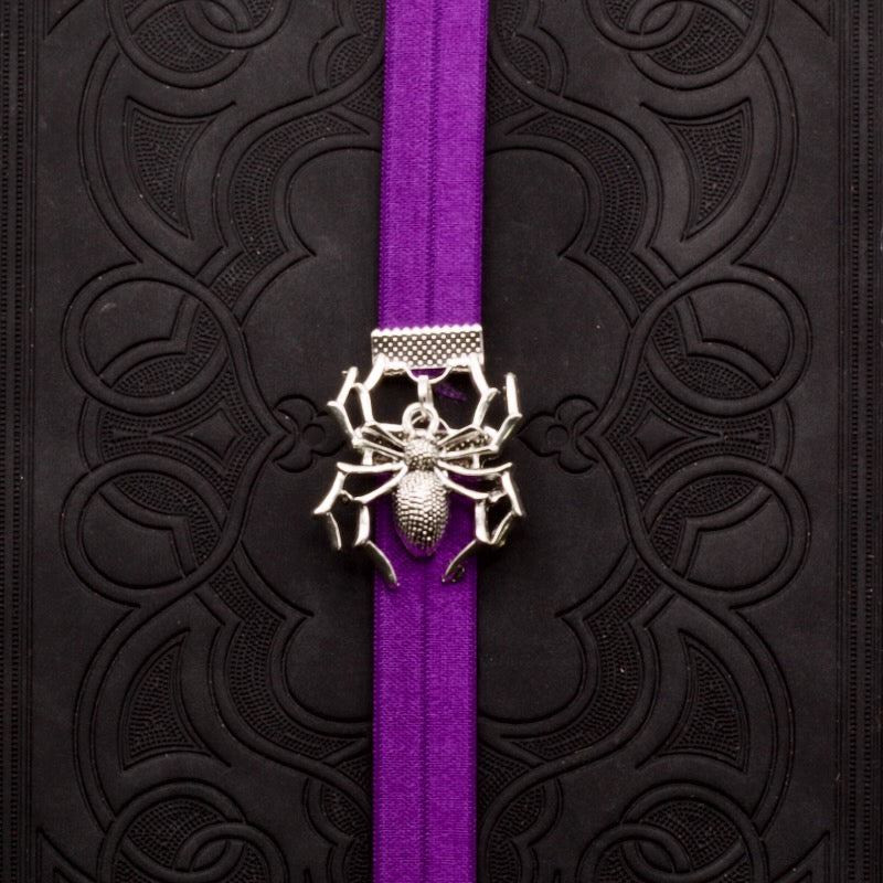 Spider Bookband Elastic Bookmark